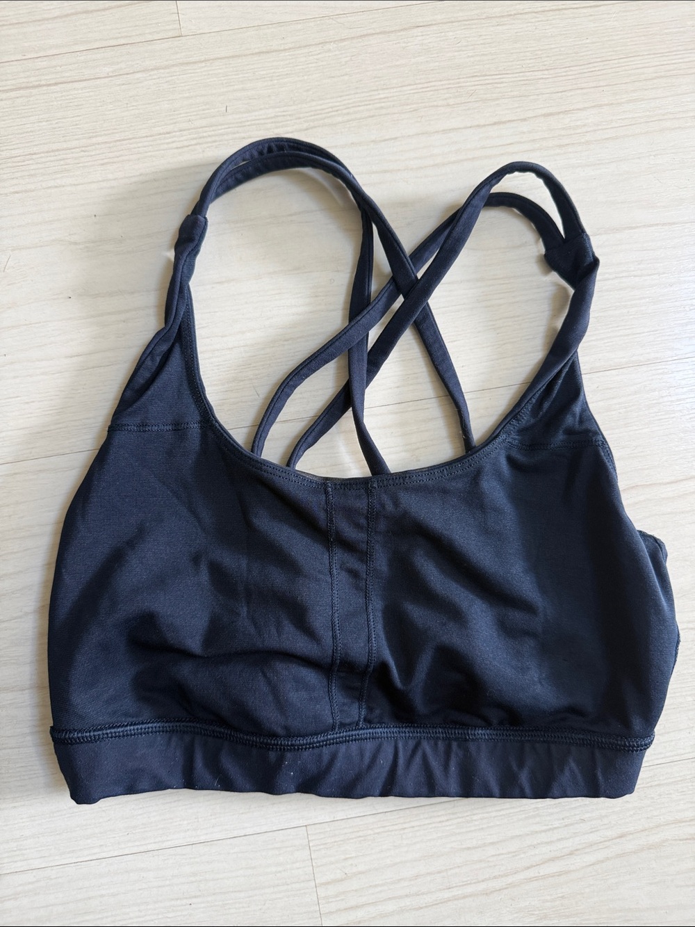 Lululemon Athletica Navy Strappy Sports Bra